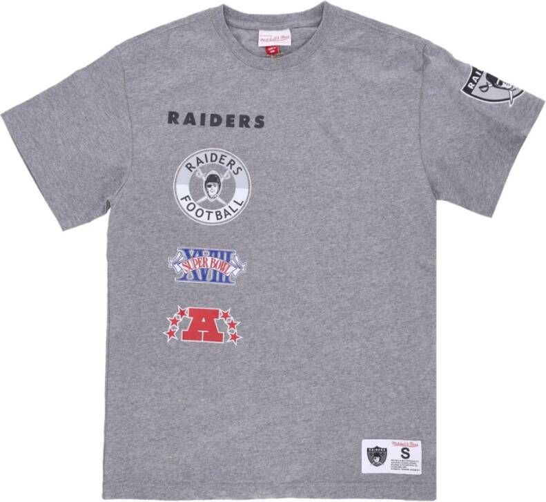 Mitchell & Ness T-Shirts Grijs Heren