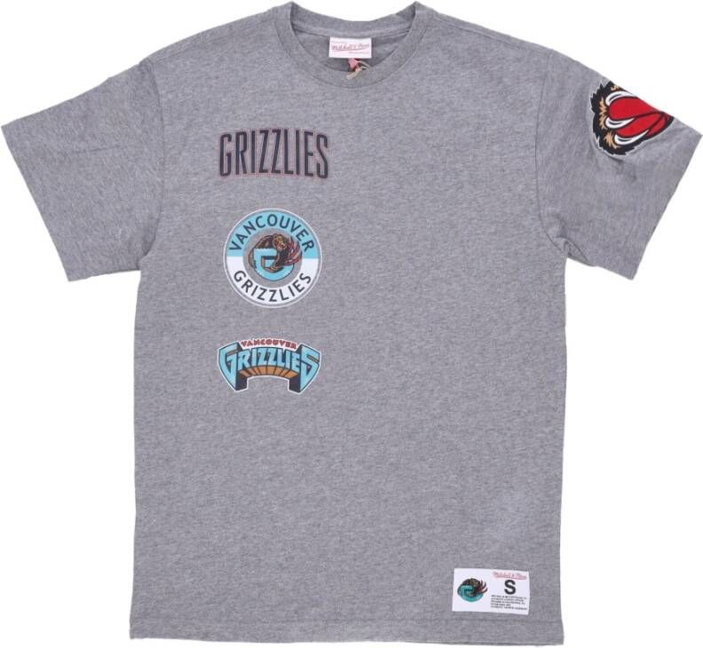 Mitchell & Ness T-Shirts Grijs Heren