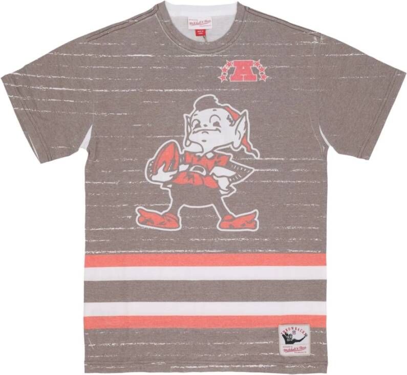 Mitchell & Ness T-Shirts Grijs Heren