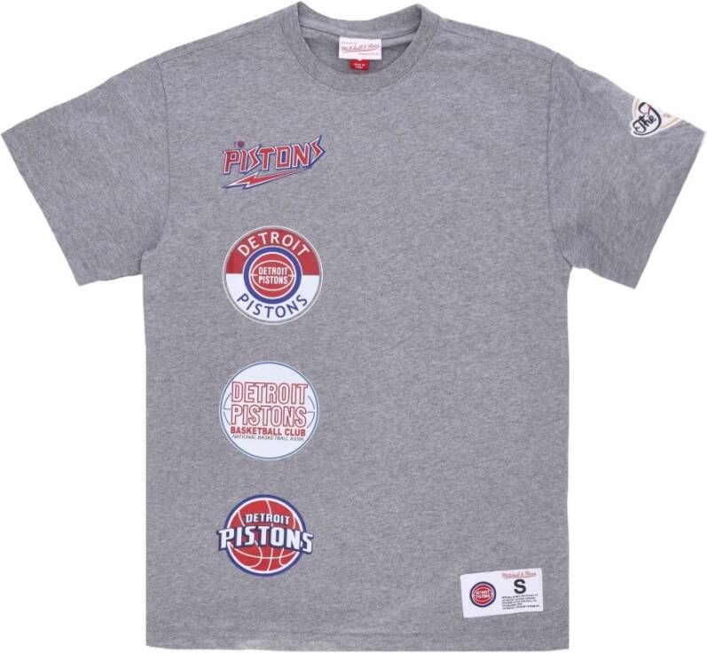 Mitchell & Ness T-Shirts Grijs Heren