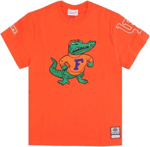 Mitchell & Ness T-shirts Oranje Heren