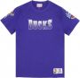 Mitchell & Ness T-shirts Purple Heren - Thumbnail 1