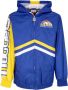 Mitchell & Ness NBA Onweerstaanbare Windbreaker Hardwood Classics Blue Heren - Thumbnail 1