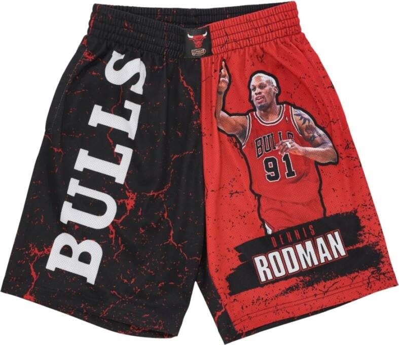 Mitchell & Ness Training Shorts Zwart Heren