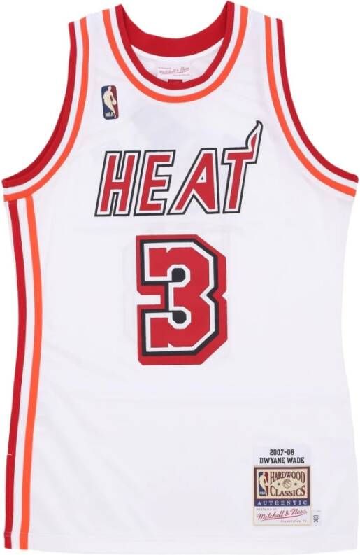 Mitchell & Ness Training T-Shirts White Heren