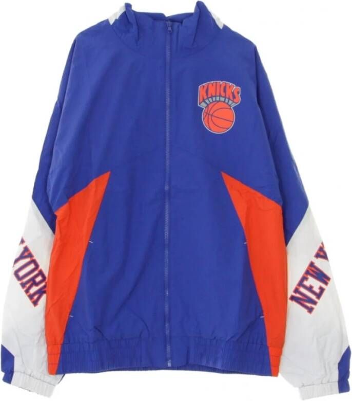 Mitchell & Ness windjack Blauw Heren