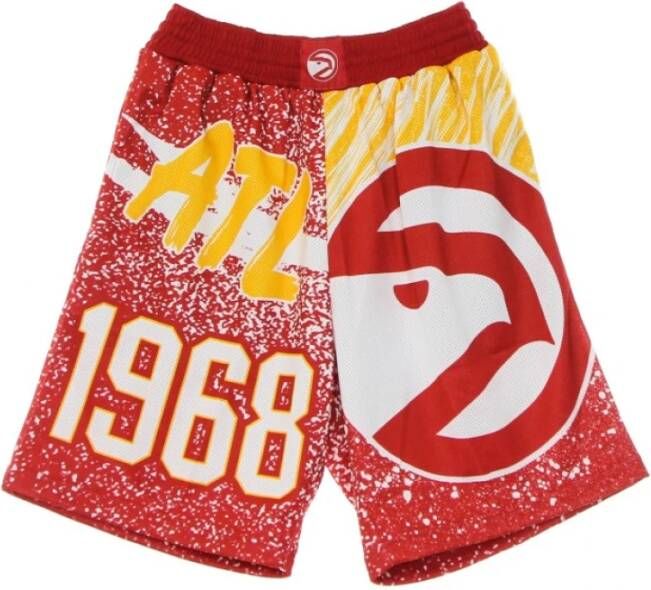 Mitchell & Ness zwembroek Multicolor Heren