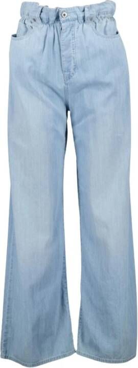 Miu Paperas taille jeans Blauw Dames