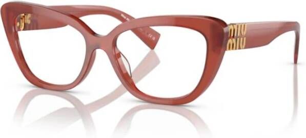 Miu Stijlvolle Vista Zonnebril Brown Unisex