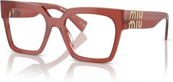 Miu MU 04Uv 10M1O1 Optical Frame Bruin Dames