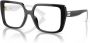 Miu MU 06Vv 10G1O1 Optical Frame Zwart Dames - Thumbnail 3