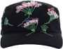 Miu Katoenen hoed met pailletten Zwart Dames - Thumbnail 1