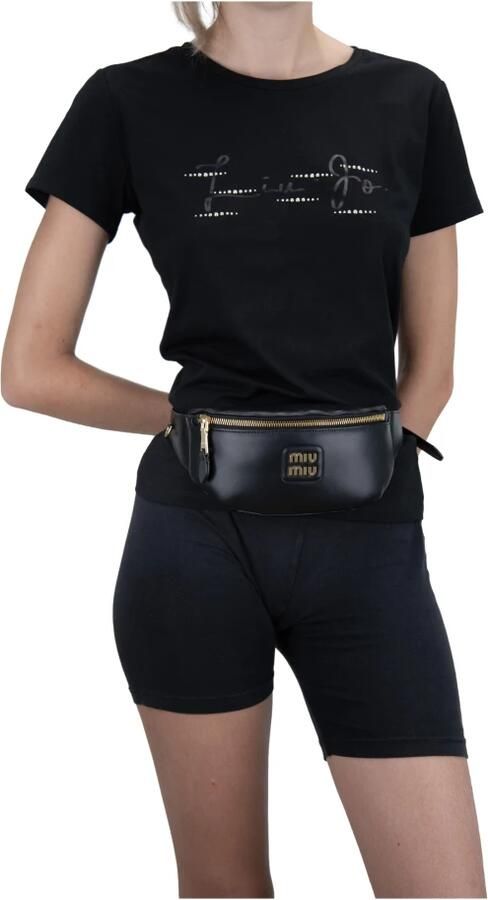 Miu Crossbody bags Cruise Shoulder Leather Belt Bag in zwart - Foto 3