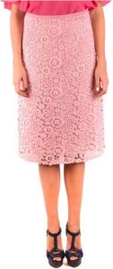 Miu Mg1134 Skirt Roze Dames