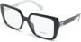 Miu MU 06Vv 10G1O1 Optical Frame Zwart Dames - Thumbnail 1