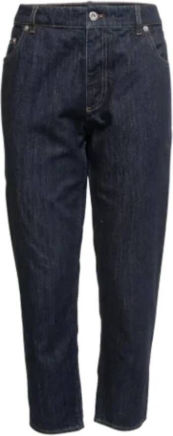 Miu Pre-owned Denim jeans Blauw Dames