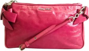 Miu Pre-owned Handbag Roze Dames