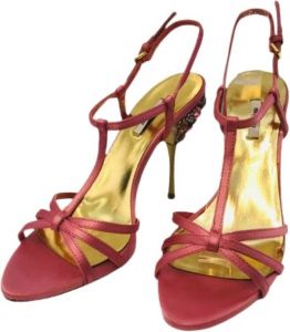 Miu Pre-owned High-heeled Sandals Roze Dames