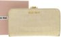 Miu Pre-owned Leather wallets Beige Dames - Thumbnail 1