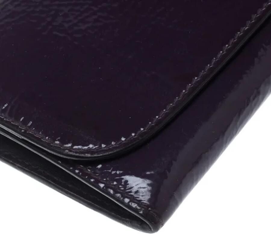 Miu Pre-owned Leather wallets Purple Dames - Foto 5