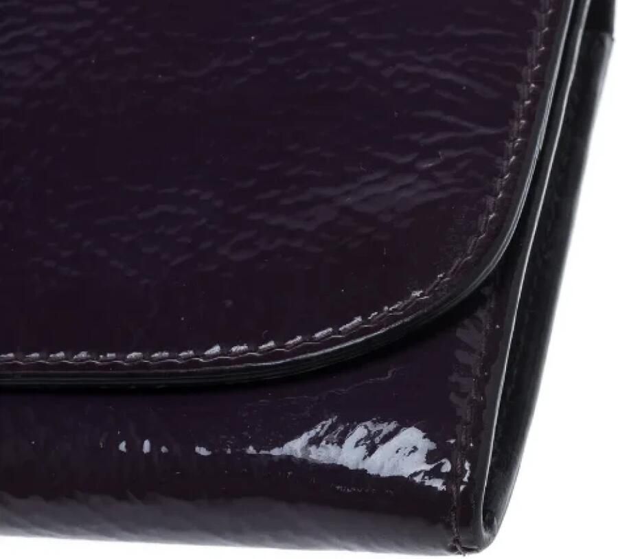 Miu Pre-owned Leather wallets Purple Dames - Foto 4
