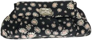 Miu Pre-owned Pre-owned Cotton clutches Blauw Dames