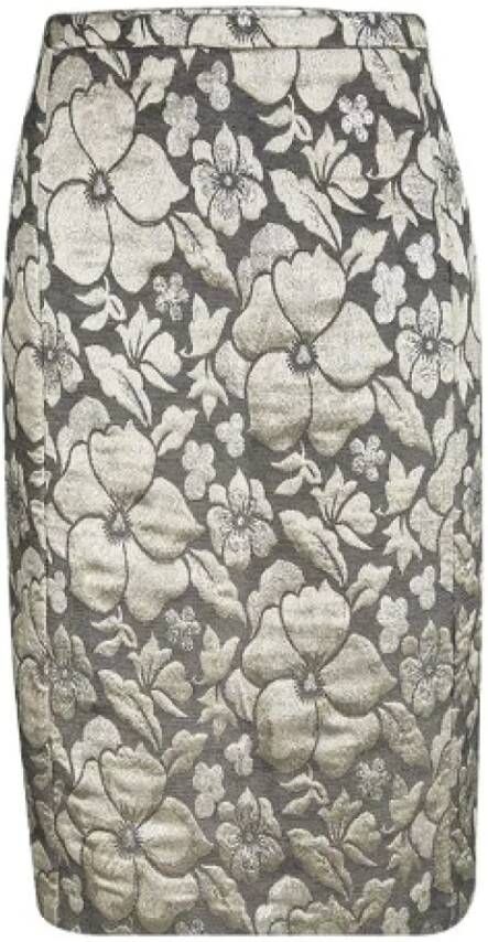 Miu Pre-owned Fabric bottoms Grijs Dames