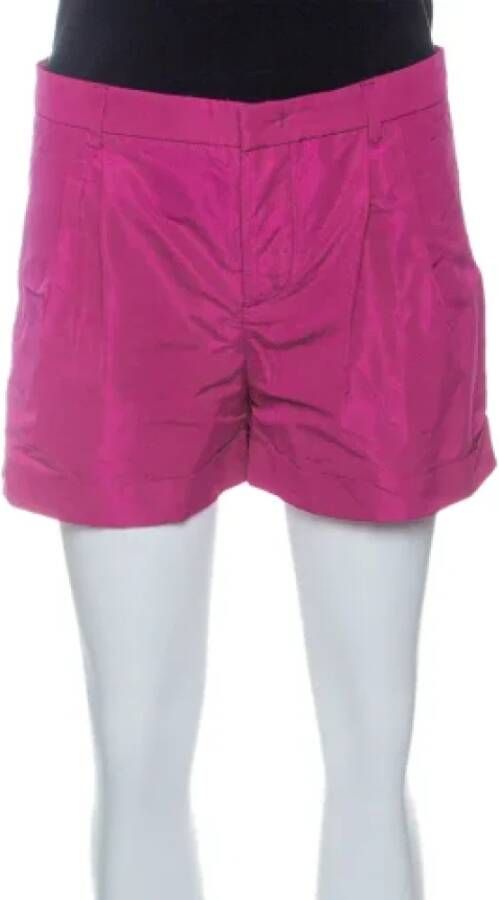 Miu Pre-owned Fabric bottoms Roze Dames