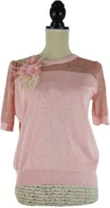 Miu Pre-owned Pre-owned Fabric tops Roze Dames