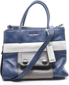 Miu Pre-owned Pre-owned Handbags Blauw Dames
