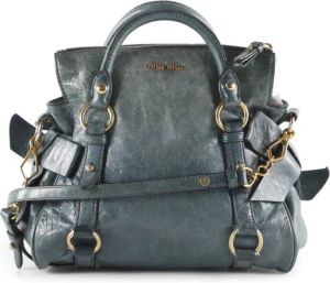 Miu Pre-owned Pre-owned Handbags Blauw Dames