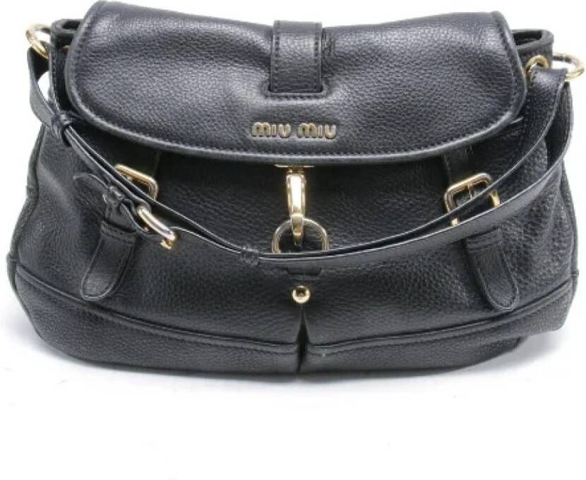 Miu Pre-owned Handbags Zwart Dames