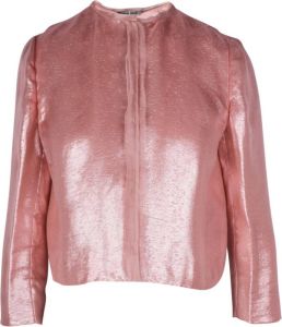 Miu Pre-owned Pre-owned Jacket Roze Dames
