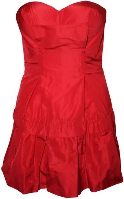 Miu Pre-owned Polyester dresses Rood Dames