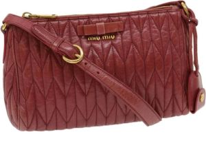 Miu Pre-owned Pre-owned Shoulder Bags Roze Dames