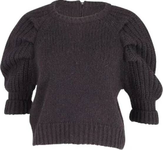Miu Pre-owned Wool tops Zwart Dames