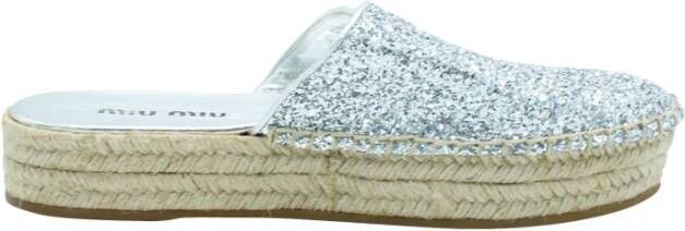 Miu Pre-owned Sandals Grijs Dames