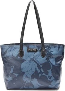 Miu Pre-owned Shoulder Bags Blauw Dames