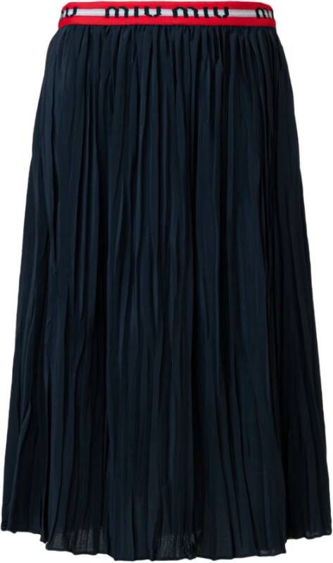 Miu Pre-owned Skirts Blauw Dames