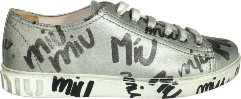 Miu Pre-owned Sneakers Grijs Dames