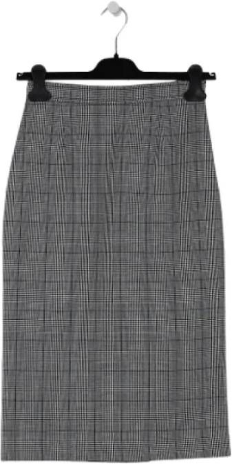 Miu Pre-owned Wool bottoms Zwart Dames