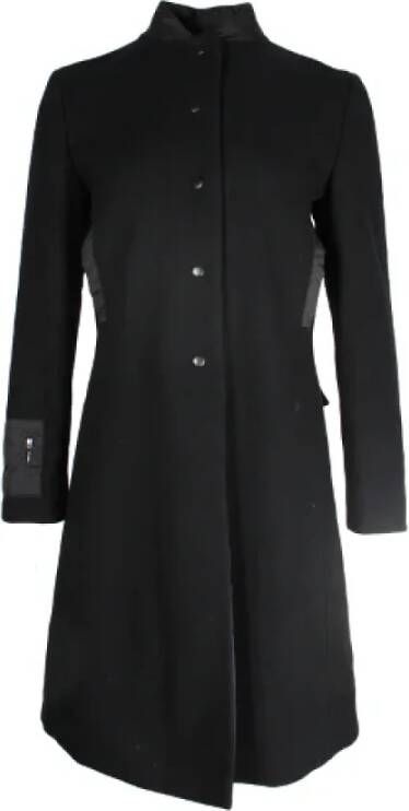 Miu Pre-owned Wool outerwear Zwart Dames