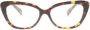 Miu 05Vv Vista Stijlvol Model Brown Unisex - Thumbnail 1