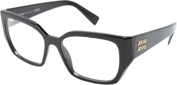 Miu Verhoog je stijl met 03Vv Optical Frame Zwart Dames
