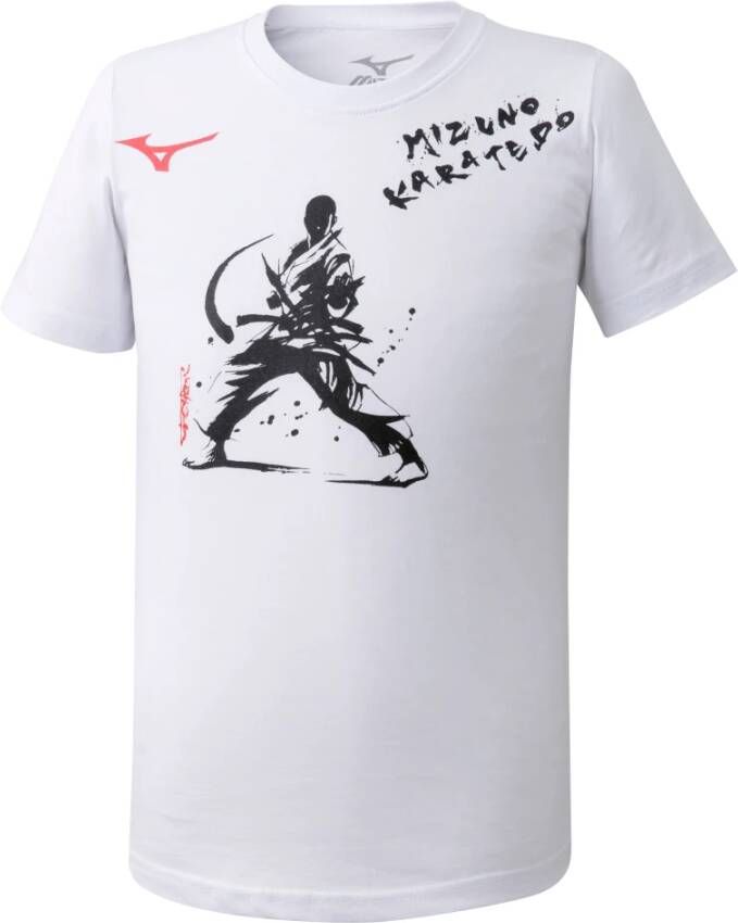 Mizuno Karatedo T-shirt White Dames