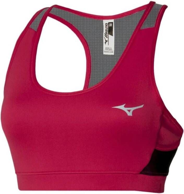 Mizuno Actieve Alpha Sportbeha Rood Dames