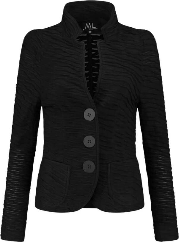 ML Collections blazer 20172 Zwart Dames