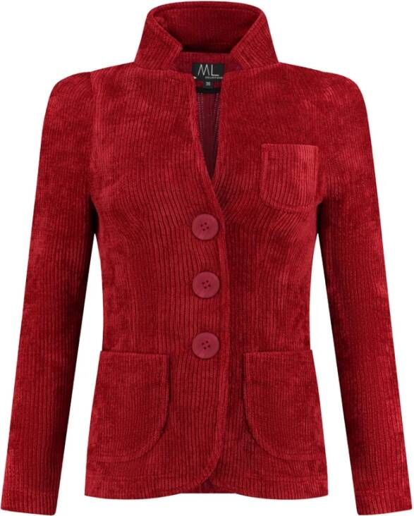 ML Collections blazer 21720 Rood Dames