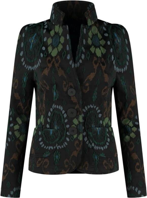 ML Collections Blazerjas Groen Dames