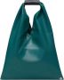 MM6 Maison Margiela Totes & shoppers Small Japanese Tote Bag Green Synthetic in groen - Thumbnail 1